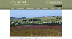 Desktop Screenshot of grousehill.co.uk