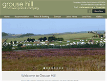 Tablet Screenshot of grousehill.co.uk